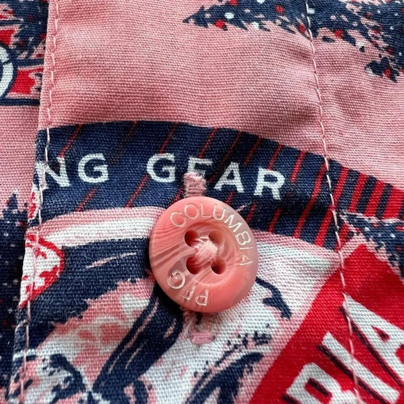 Columbia PFG Trollers Best Men XXL Vented Sorbet Holiday Spirits Shirt - Picture 5 of 11